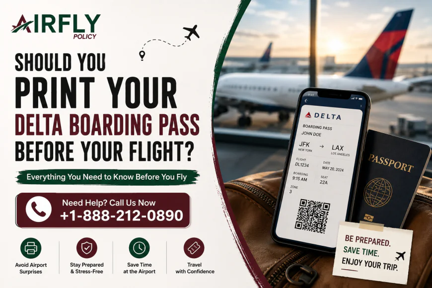 Should You Print Your Delta Boarding Pass Before Your Flight?