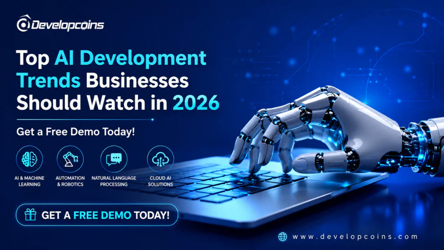 Top AI Development Trends Businesses Should Watch in 2026