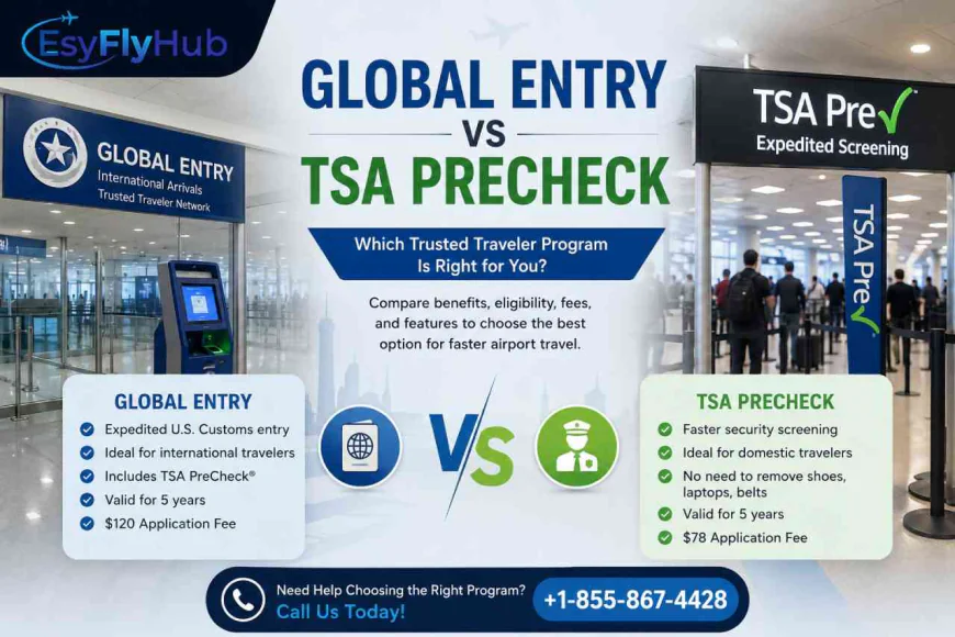 Global Entry vs TSA PreCheck: Complete Guide for Faster Airport Travel