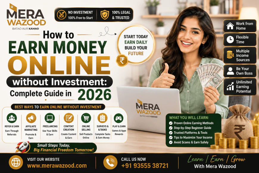 How to Earn Money Online without Investment: Complete Guide in 2026
