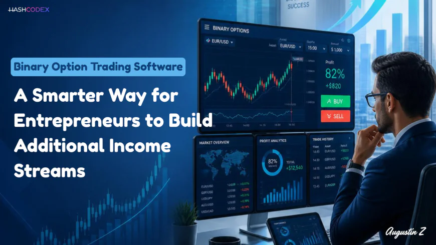 Binary Options Software: A Smarter Way for Entrepreneurs to Build Additional Income Streams