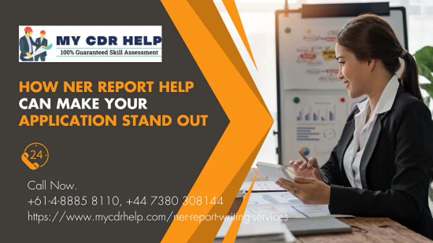 How NER Report Help Can Make Your Application Stand Out