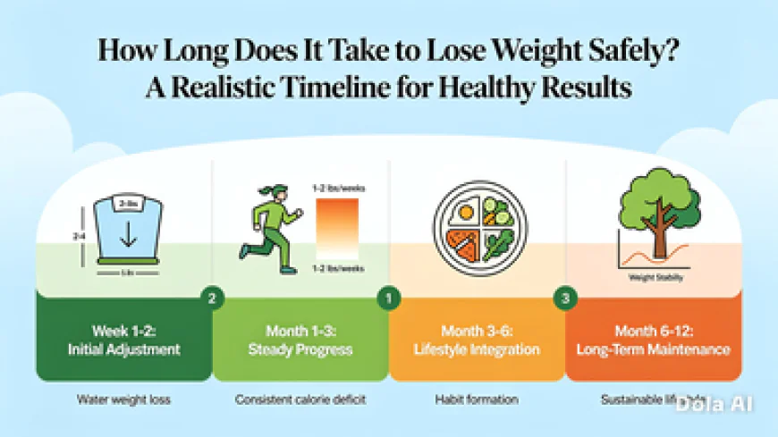 How Long Does It Take to Lose Weight Safately? A Realistic Timeline for Healthy Results