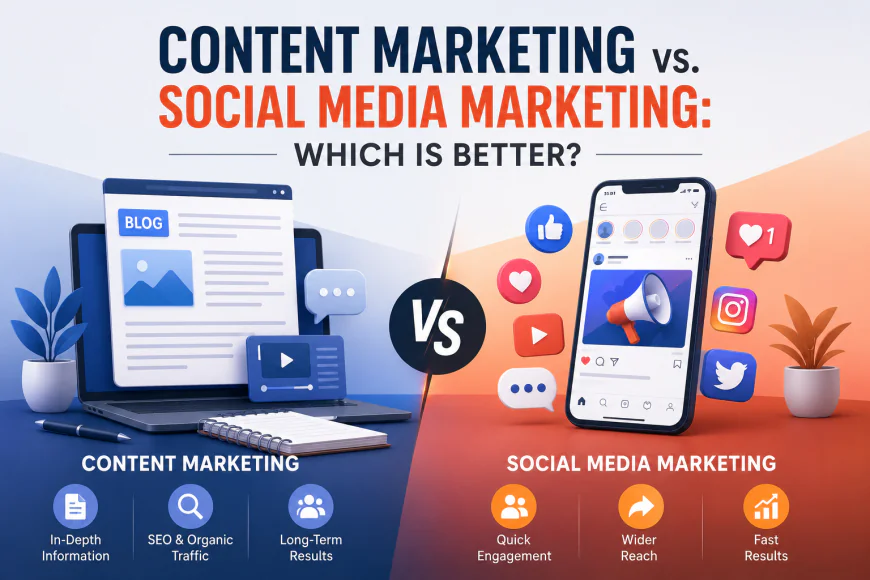 Content Marketing vs. Social Media Marketing: Which Is Better?