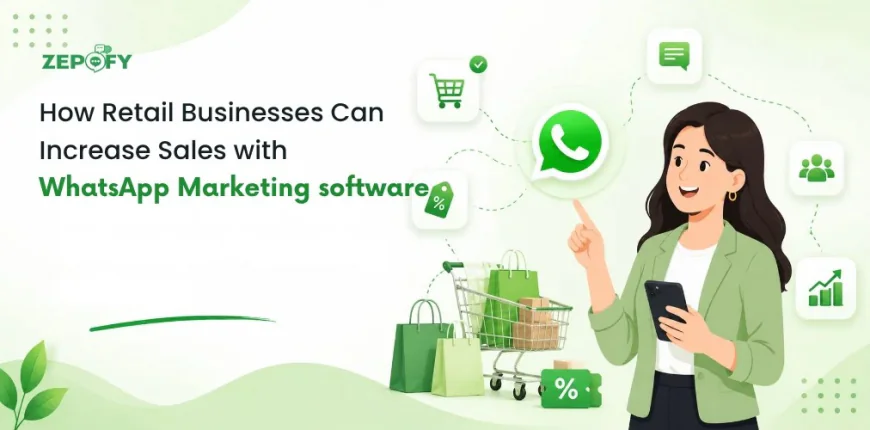 How Retail Businesses Can Increase Sales with WhatsApp Marketing software