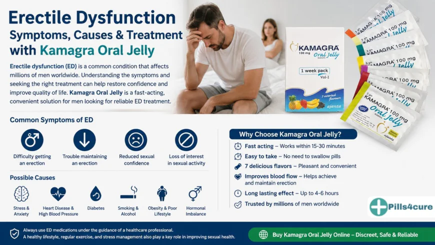 Understanding Erectile Dysfunction: Causes, Symptoms, and Treatment