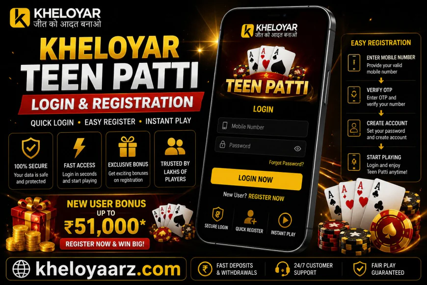 Kheloyar Teen Patti Login & Registration: A Step-by-Step Guide