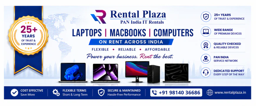 Laptop on Rent in Gurgaon – Affordable Laptop Rental Services for Business & Personal Use