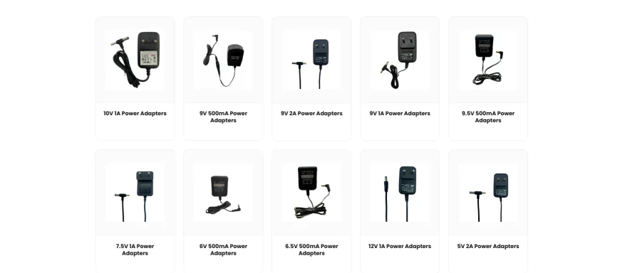 Best Power Adapters from Upix Inc. | AC/DC Power Adapters Online
