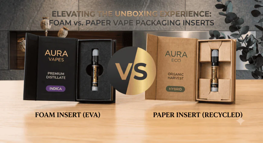 Eco-Friendly Vape Packaging: Foam vs. Paper Inserts Guide