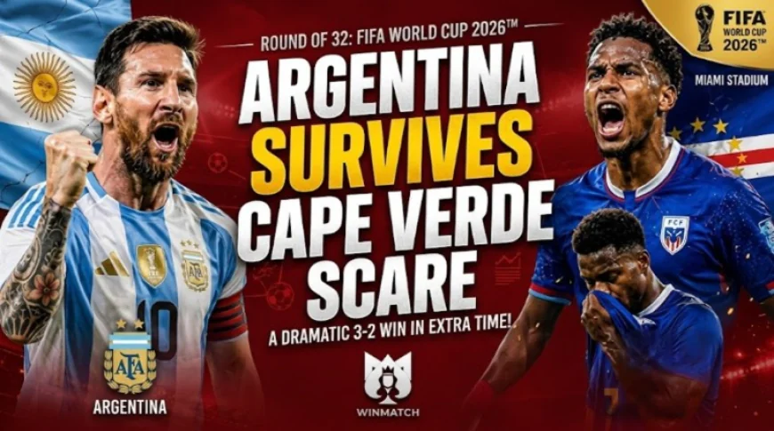 Messi and Argentina Escape Cape Verde Upset at World Cup 2026