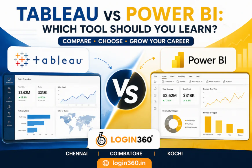 Tableau vs Power BI: Which Tool Should You Learn?