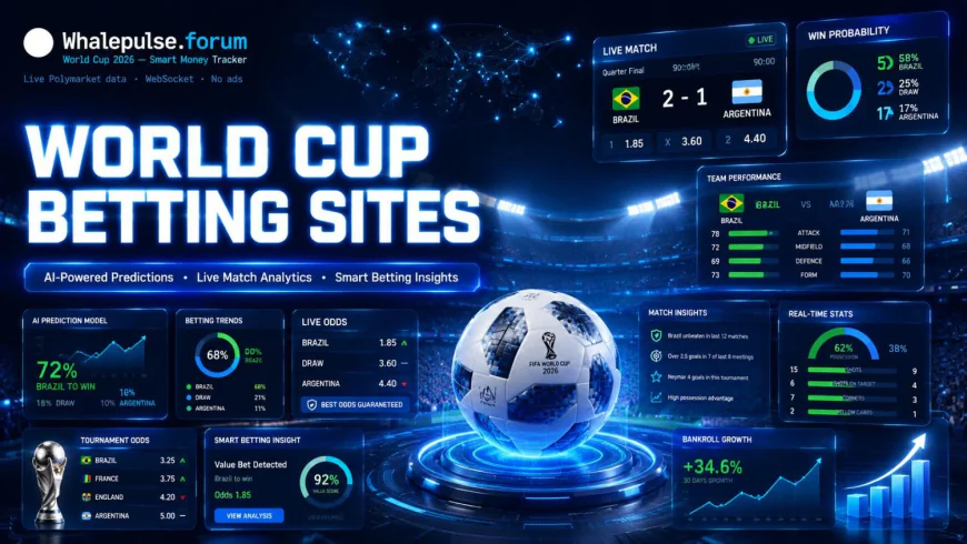 Best World Cup Betting Sites: Complete Guide to World Cup Bet Online & Trusted Betting Sites for World Cup in 2026