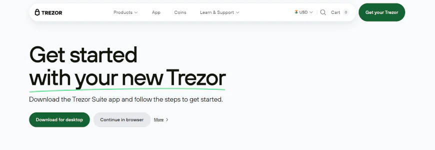 Trezor.io/start® - The #1 Hardware Crypto Wallet (Official)
