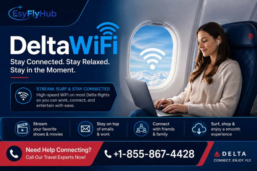 How DeltaWiFi Makes Your In-Flight Experience Better