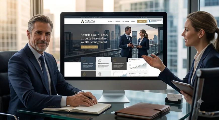 Professional WordPress Finance Themes for Financial Advisors