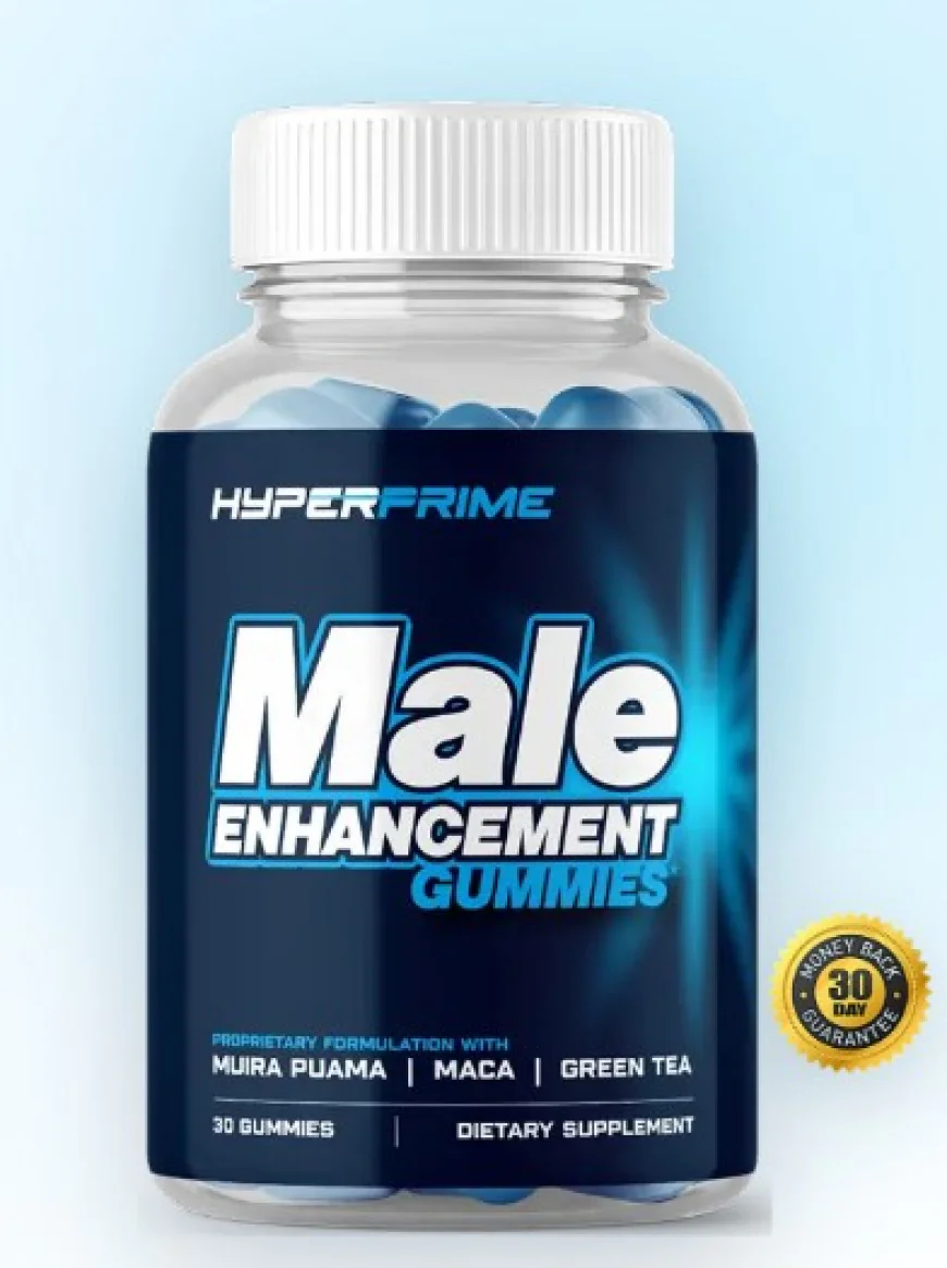 Are Hyper Prime Male Enhancement Gummies made with natural ingredients?