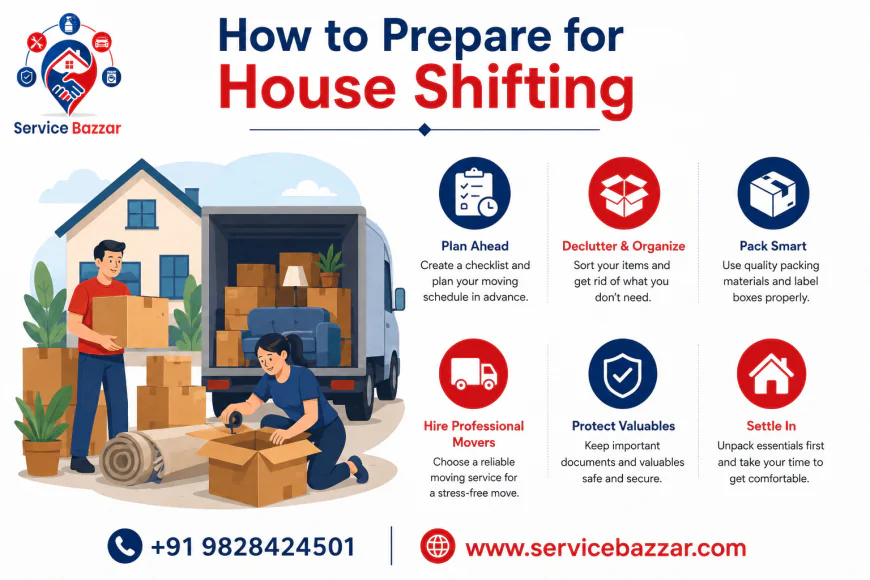 How to Prepare for House Shifting