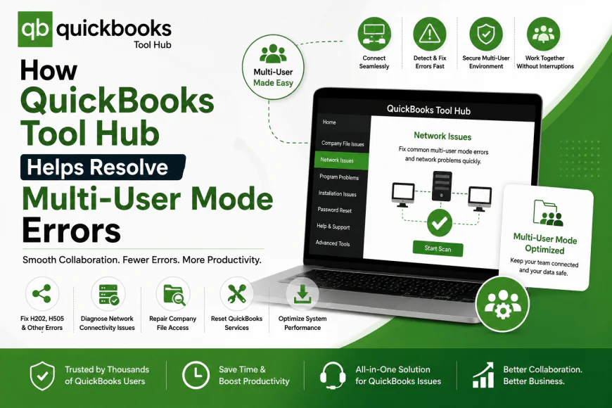 How QuickBooks Tool Hub Helps Resolve Multi-User Mode Errors