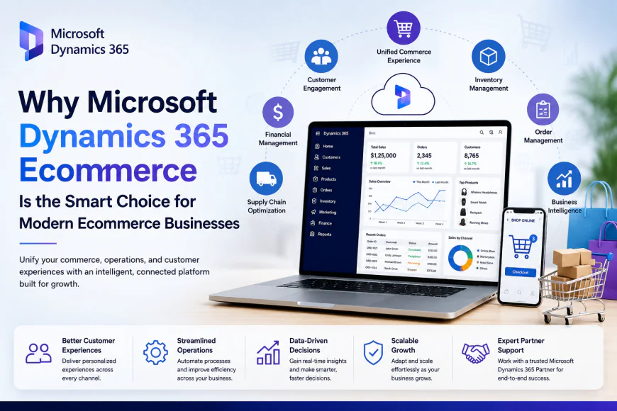 Why Microsoft Dynamics 365 Ecommerce Is the Smart Choice for Modern Ecommerce Businesses