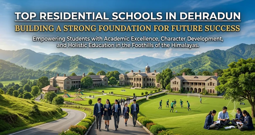Top Residential Schools in Dehradun: Building a Strong Foundation for Future Success