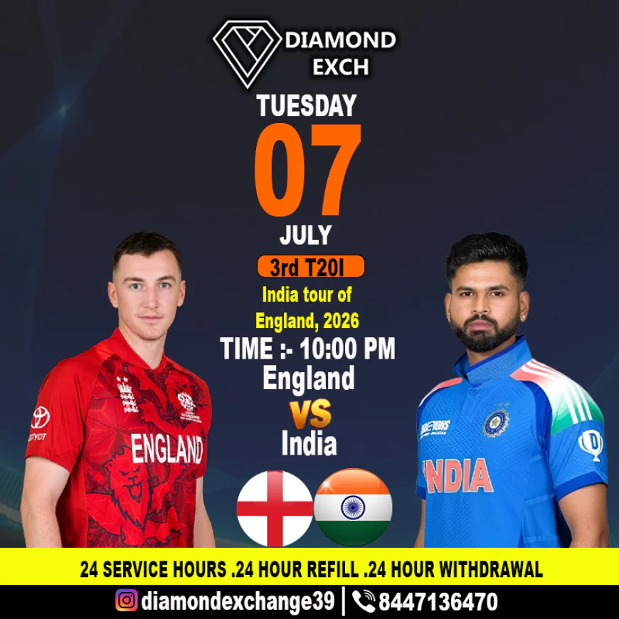July Showdown: Insights from the Diamond Exchange During the England vs India 3rd T20I on Tuesday Night.