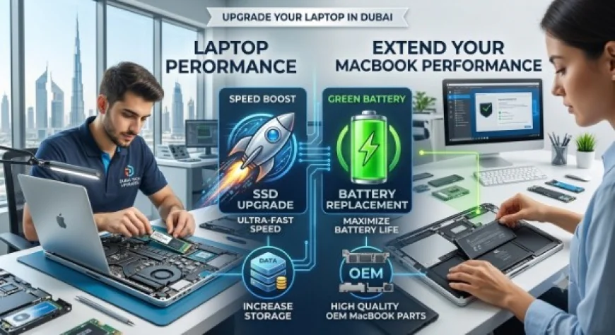 Upgrade Your Laptop Performance with Professional Repair and Enhancement Solutions in the Dubai