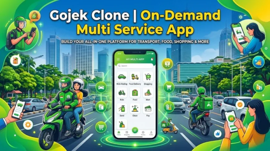 Gojek Clone | On-Demand Multi Service App