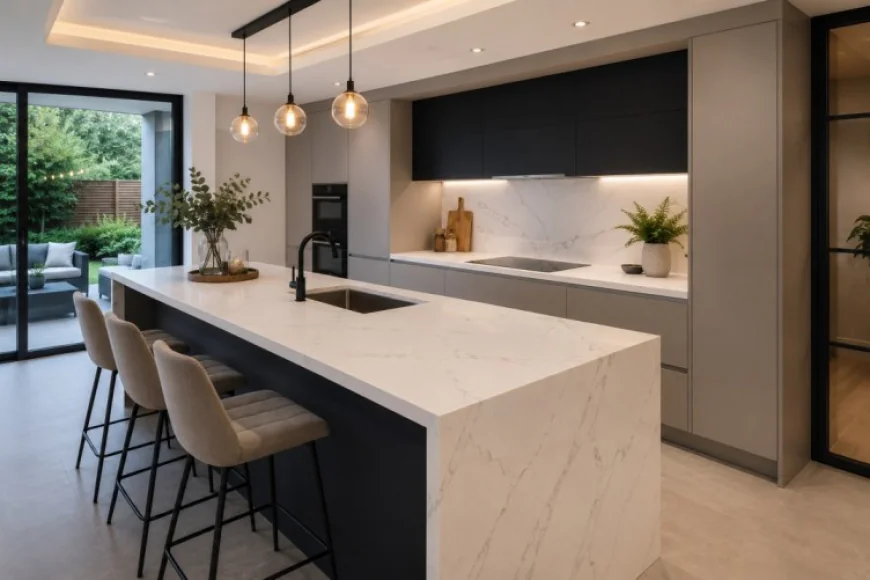 Transform Your Kitchen with Premium Engineered Stone Worktops