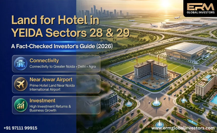 Land for Hotel in YEIDA Sectors 28 & 29: A Fact-Checked Investor's Guide (2026)