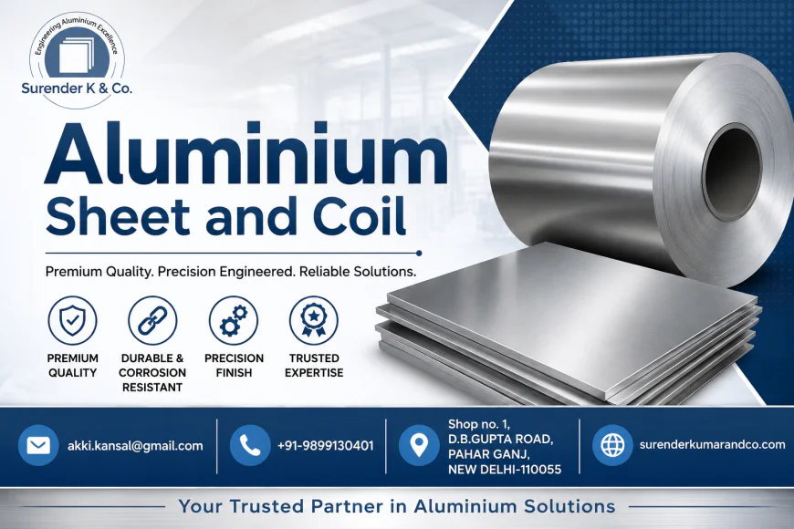 Trusted Aluminium Sheet and Coil Supplier in West Bengal for Industrial Needs