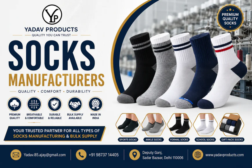 Top 10 Socks Manufacturers in India (2026): Leading Brands for Quality
