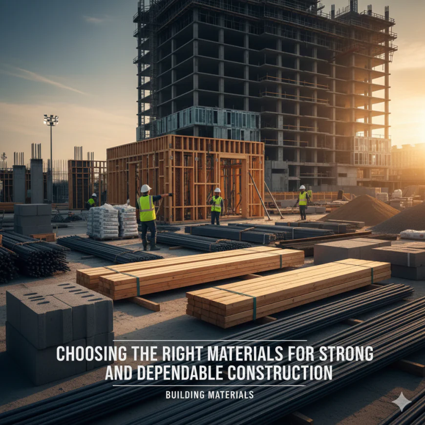 How to Choose the Right Building Materials for Any Construction Project