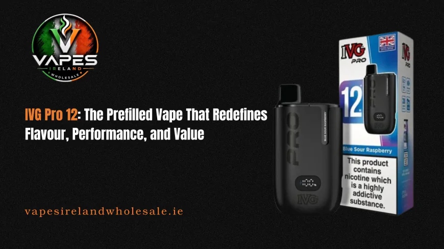 IVG Pro 12: The Prefilled Vape That Redefines Flavour, Performance, and Value