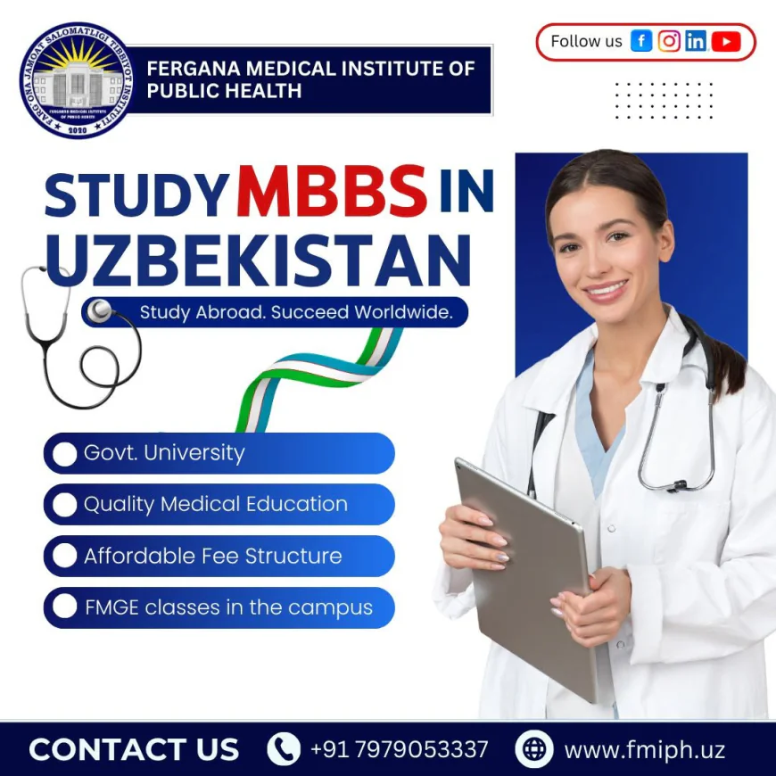 Study MBBS in Uzbekistan with FMIPH: A Guide for Indian Students