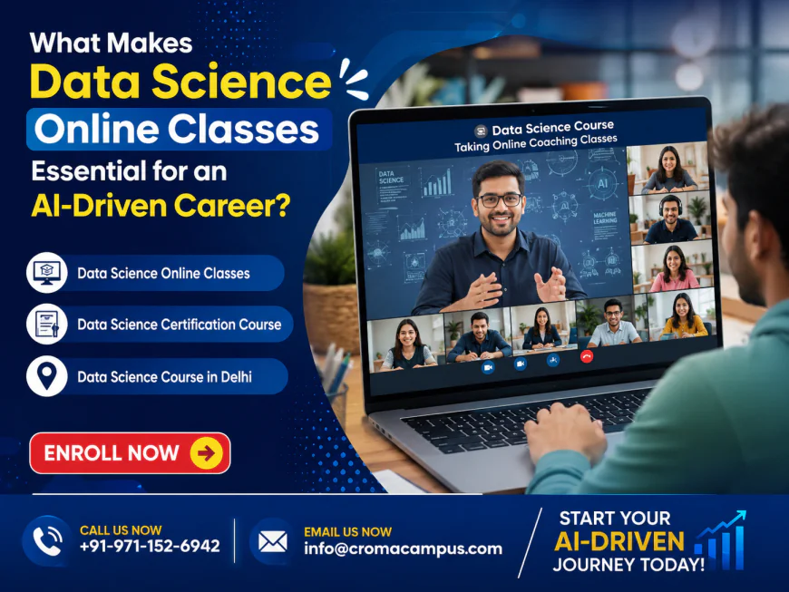What Makes Data Science Online Classes Essential for an AI-Driven Career?