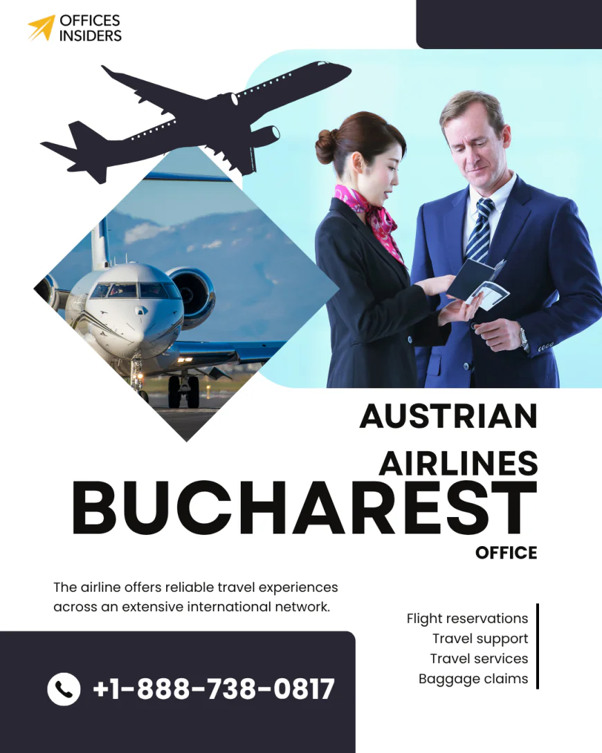 Austrian Airlines Bucharest Office +1-888-738-0817