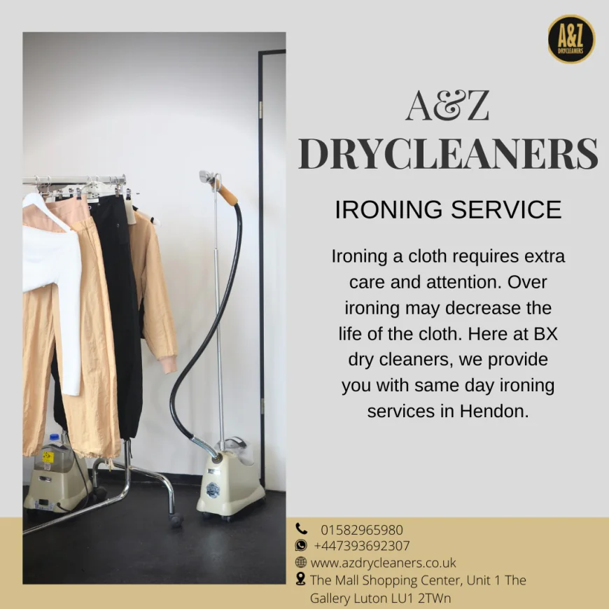 Professional Ironing Service Leighton Buzzard – Perfectly Pressed Clothes with A & Z Dry Cleaners