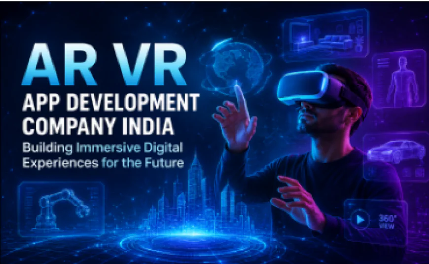 AR VR App Development Company India: Building Immersive Digital Experiences for the Future