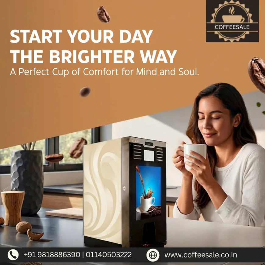 Bean-to-Cup Coffee Machine in Faridabad: Enjoy Fresh Coffee Every Day with Coffee Sale