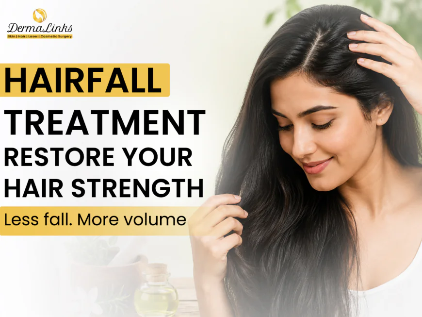 Stop Hairfall Before It's Too Late: Treatment Options in Greater Noida