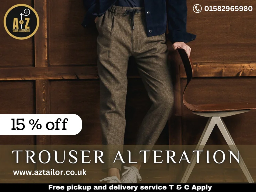 Trouser Zip Replacement St Albans – Professional Zip Repairs by A & Z Tailor