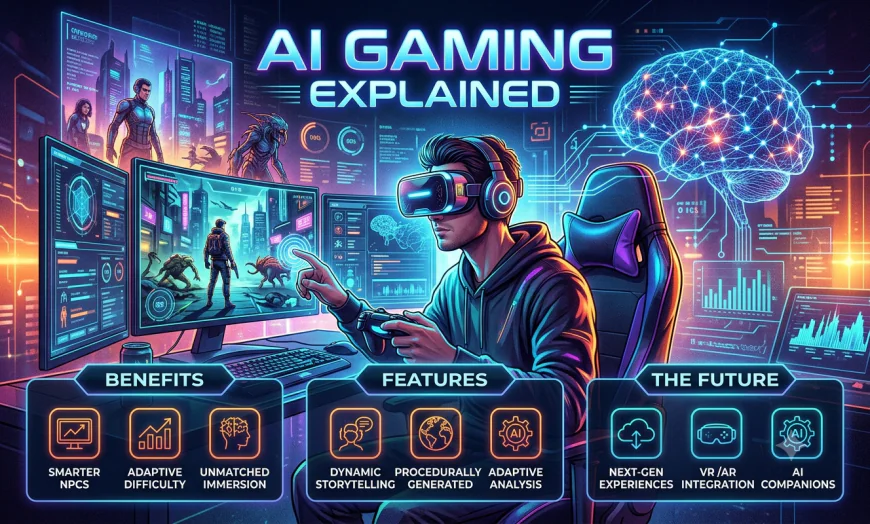 AI Gaming Explained: Benefits, Features, and the Future of Artificial Intelligence in Games