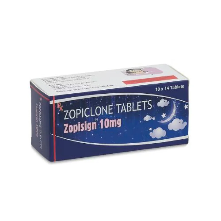 Buy Zopiclone 10 mg: What You Should Know Before Choosing Zopiclone 10 mg Tablets
