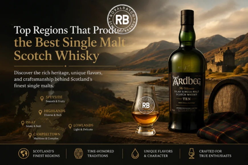 Top Regions That Produce the Best Single Malt Scotch Whisky