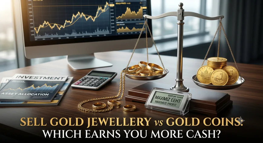 Sell Gold Jewellery vs Gold Coins: Which Earns You More Cash?