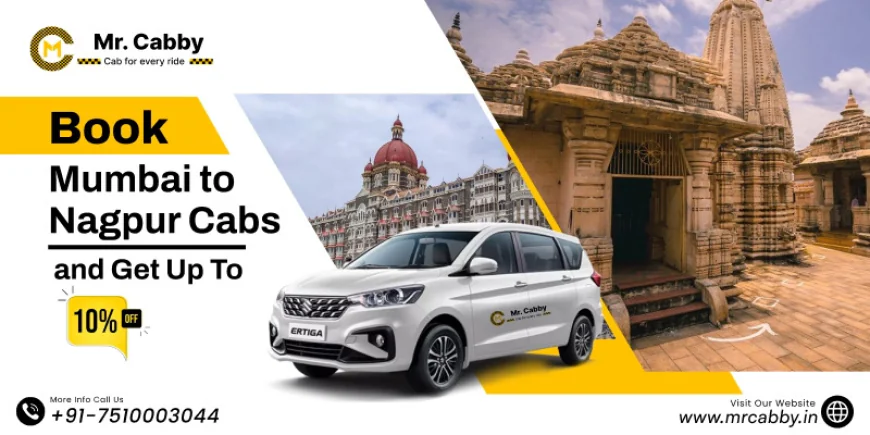 Mumbai to Nagpur Cab Service Affordable Taxi Service