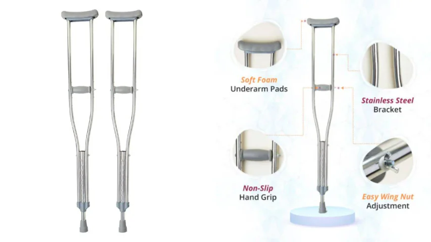 How Underarm Crutches Improve Post-Surgery Mobility and Safety
