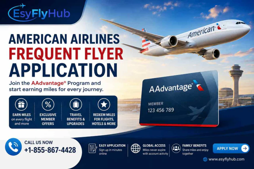 How to Complete Your American Airlines Frequent Flyer Application Online