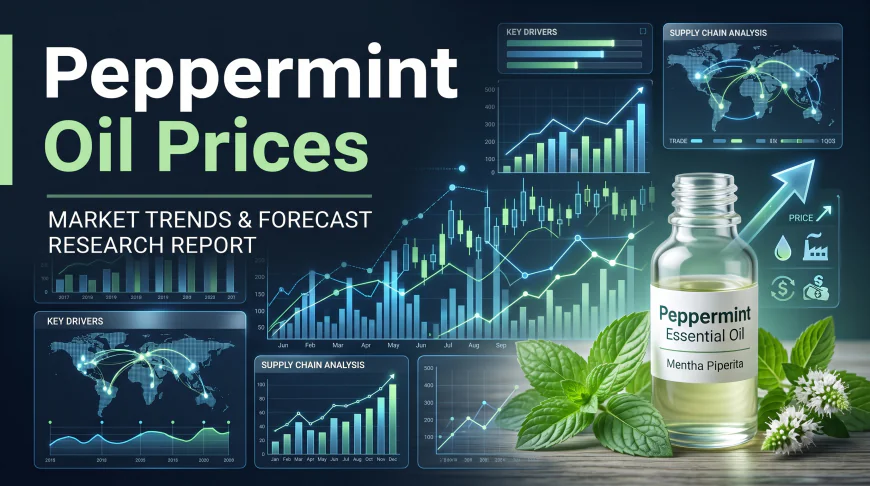 Peppermint Oil Price Trend Chart with Quarterly Forecast Prices and Index Insights